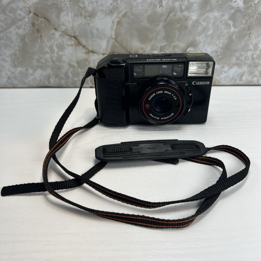 Vintage Canon Sure Shot AF35M Autoboy 35mm Film Camera 38mm f/2.8 - Tested
